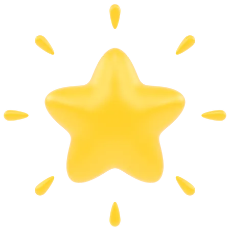 Estrela  3D Icon