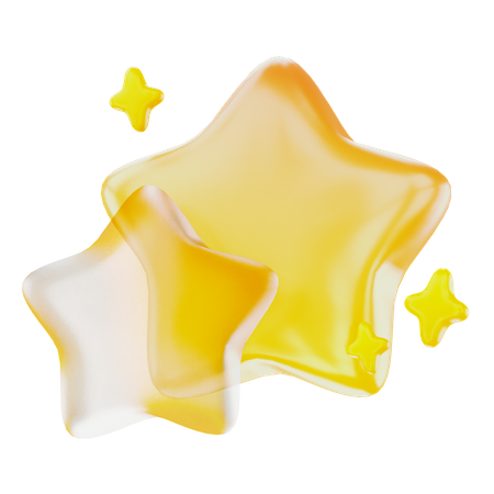 Estrela  3D Icon