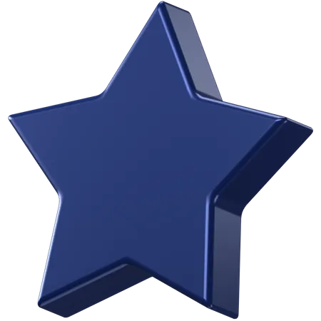 Estrela  3D Icon