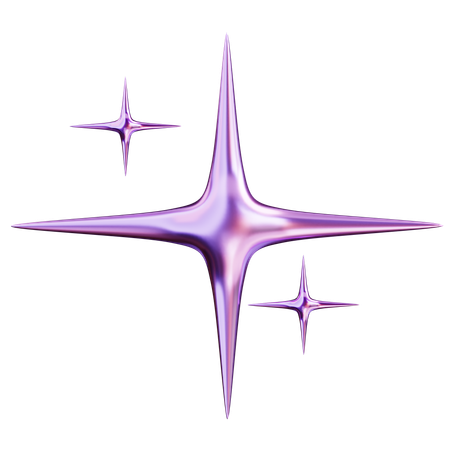 Estrela abstrata  3D Icon