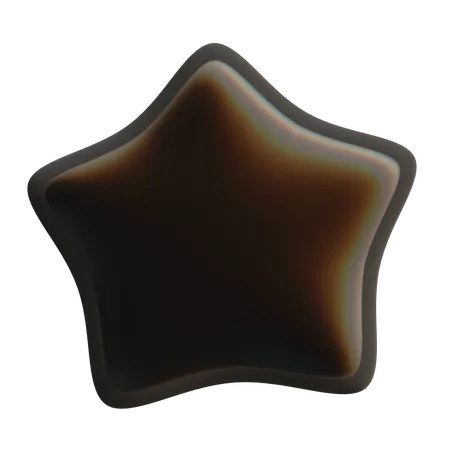 Estrela abstrata  3D Icon