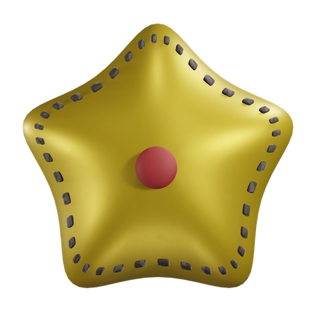 Brilhar estrela  3D Icon