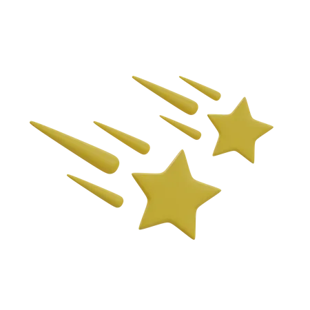 Estrela de outono  3D Icon