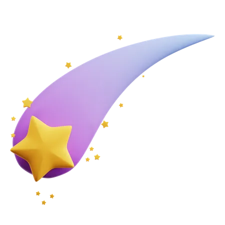 Estrela de outono  3D Icon