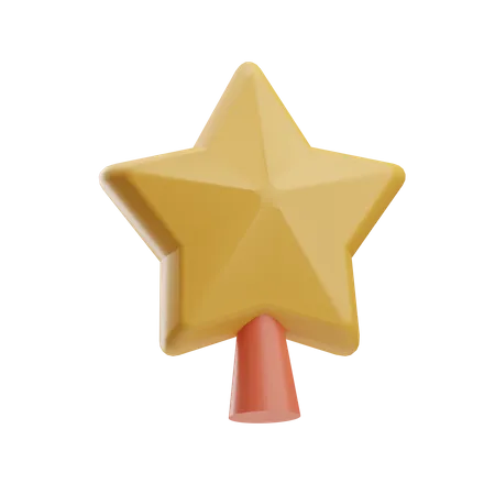 Estrela de Natal  3D Icon