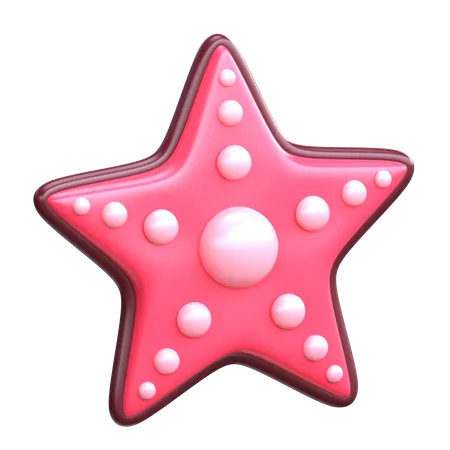 Estrela do Mar  3D Icon