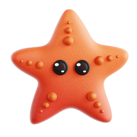 Estrela do Mar  3D Icon