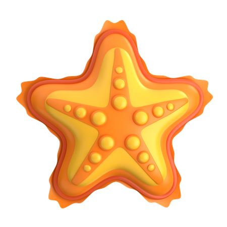 Estrela do Mar  3D Icon