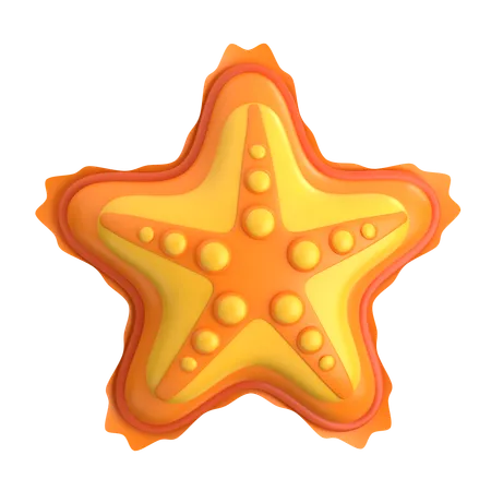 Estrela do Mar  3D Icon