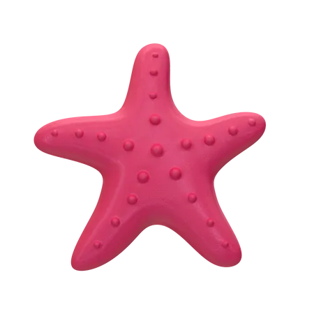 Estrela do Mar  3D Illustration