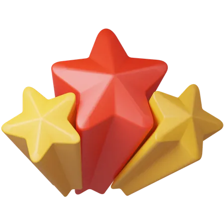 Estrela do rock  3D Icon