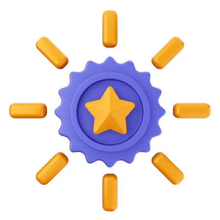 Estrela seo  3D Icon