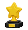 troféu estrela