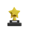 troféu estrela