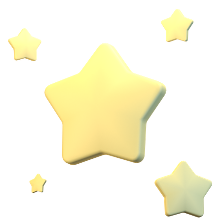 Estrelas  3D Icon