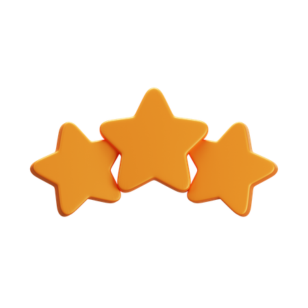 Estrelas  3D Icon