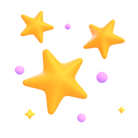 Estrelas  3D Icon