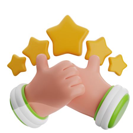 Estrelas  3D Icon