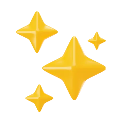 Estrelas  3D Icon