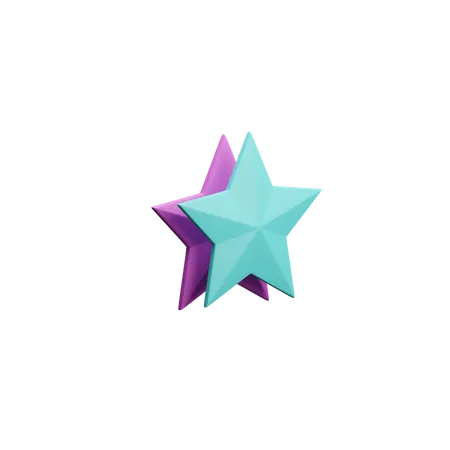 Estrelas  3D Illustration