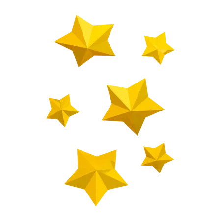 Estrelas  3D Illustration