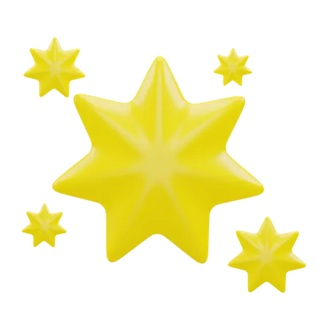 Estrelas  3D Icon