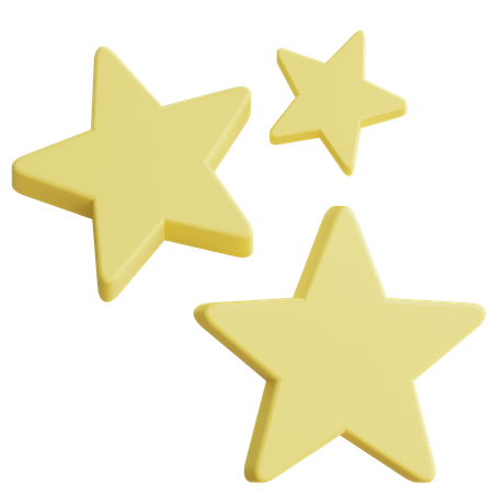 Estrelas  3D Icon