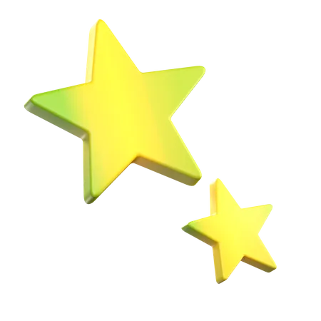 Estrelas  3D Icon