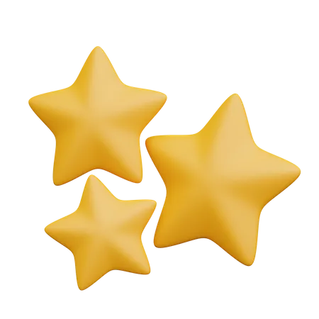 Estrelas  3D Icon