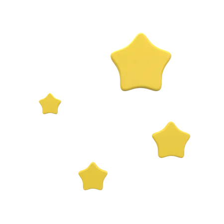 Estrelas  3D Icon