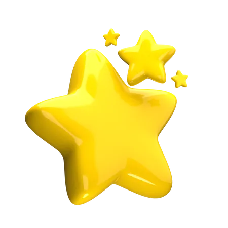 Estrelas  3D Icon