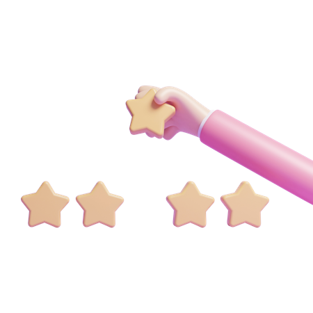 Estrelas  3D Icon