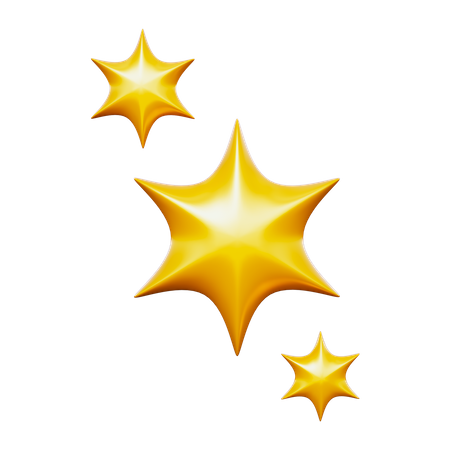 Estrelas  3D Icon