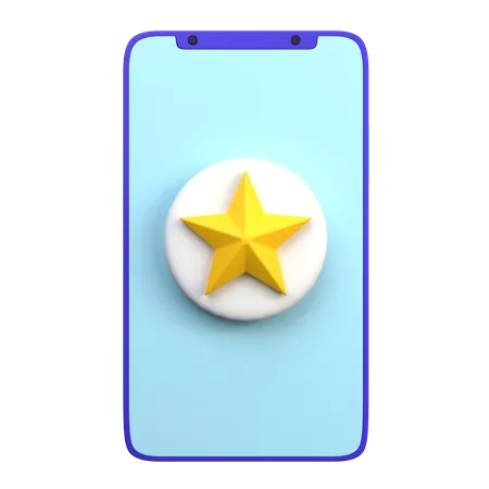 Estrelas de classificação on-line  3D Icon