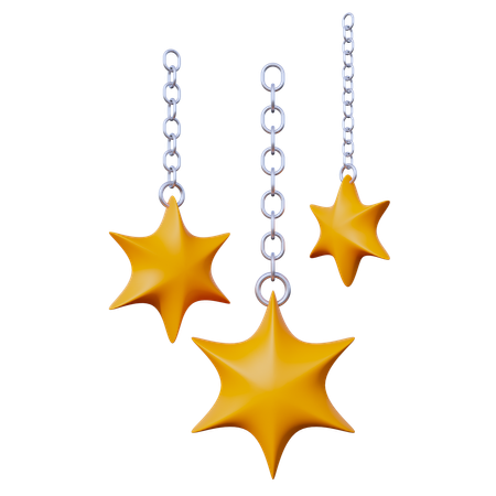 Estrelas de natal  3D Icon