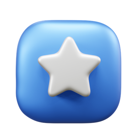 Estrella  3D Icon