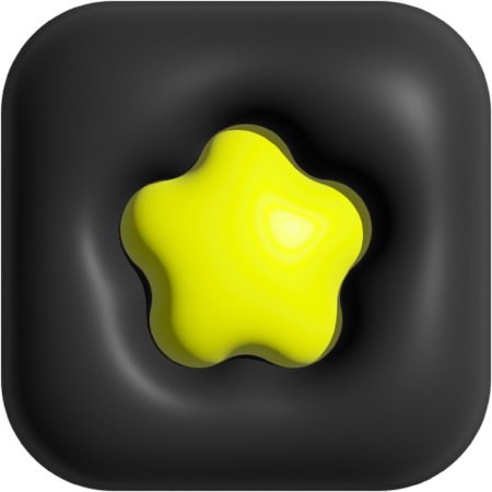 Estrella  3D Icon