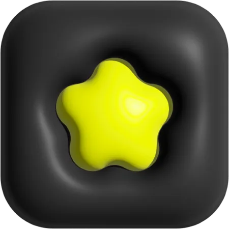 Estrella  3D Icon