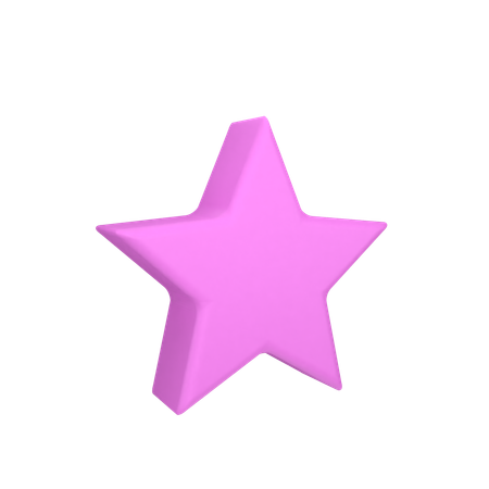 Estrella  3D Icon