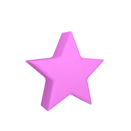 Estrella  3D Icon