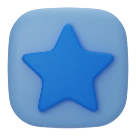 Estrella  3D Icon