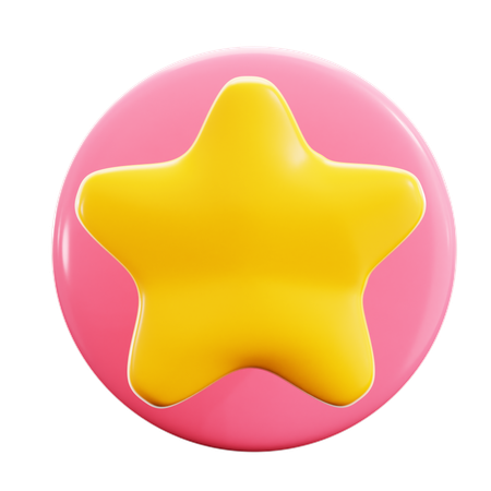 Estrella  3D Icon