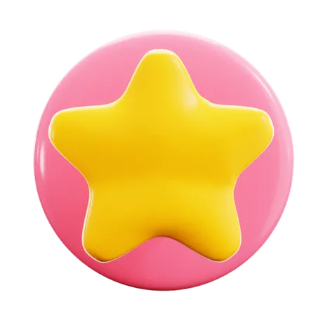 Estrella  3D Icon