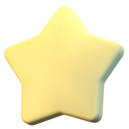 Estrella  3D Icon