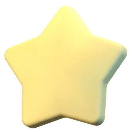 Estrella  3D Icon