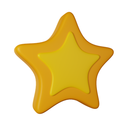 Estrella  3D Icon