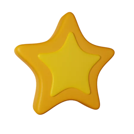 Estrella  3D Icon