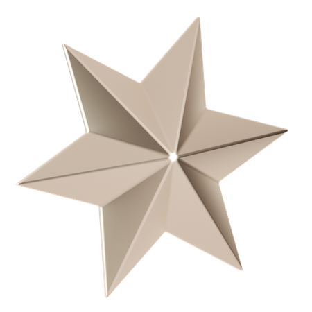 Estrella  3D Icon