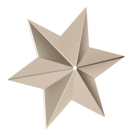 Estrella  3D Icon