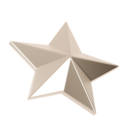 Estrella  3D Icon